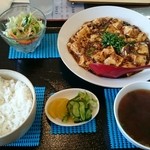 檜食堂 - 麻婆豆腐定食 800円