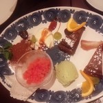 Supernova - デザートの盛り合わせ