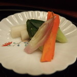 田ざわ - 自家製のお漬物