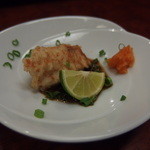 田ざわ - 地元産のフグ　柚子胡椒のダシで