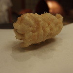 田ざわ - ハモ　中にエリンギが入ってました