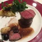 北島亭 - オーストラリア産子羊の岩塩包み焼き、香草風味