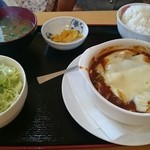 Resutorambuono - チーズいりハンバーグランチ  750円