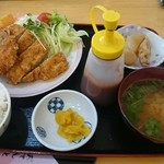 レストランぶぉーの - チキンカツランチ  650円