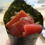 鮨 猪股 - 手巻きのとろと赤身
