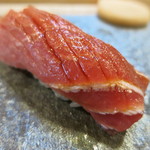 鮨 猪股 - 中トロ　寝かしなし