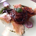 カフェレストラン こもれび - はなが牛のハンバーグ