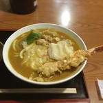 手打ちそば くわま - カレーうどん(全部のせ)