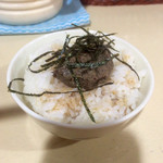 まるめしあん - ガーリックニボバターライス 180円