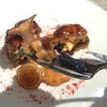 ラ ターブル ドゥ ジョエル・ロブション - 国産平目と活マール海老のムースリーヌのショーソン仕立て