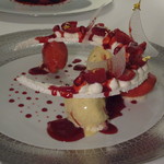 ドミニク・ブシェ トーキョー - バニラとフランボワーズのヴァシュラン　2015.10