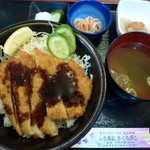 Ue Matsu Sakura Zushi - 富士桜ポークのソースカツ丼８５０円