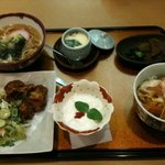 さざん亭 防府店 - レディースミニ丼セット　1380円