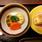 Bicchuu Teuchi Udon Oonishi - よい出汁のしみた煮物