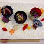 Teuchi Soba Shian - 前菜から始まるLunchコース