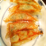 大砲ラーメン - セットの餃子