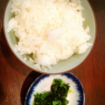 大砲ラーメン - セットのご飯