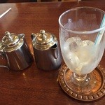 Homer - 飲み終わった！！セットドリンクのアイスコーヒー