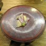 ドンブラボー - 前菜①カンパチのカルパッチョ