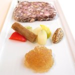 レストランひらまつ レゼルヴ - 特別ランチ<平日限定> 2252円 の鴨のテリーヌ