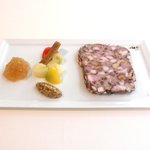レストランひらまつ レゼルヴ - 特別ランチ<平日限定> 2252円 の鴨のテリーヌ