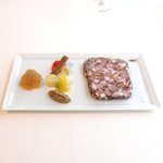 レストランひらまつ レゼルヴ - 特別ランチ<平日限定> 2252円 の鴨のテリーヌ