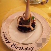 クイーン・アリス 横浜店 - デザート：チョコレートのパルフェ