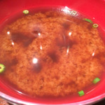 あげづき - 赤出汁