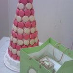 ラデュレ サロン・ド・テ - この中にバースデーケーキが～～～