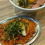 Yakiniku Kokokara - ハーフローストビーフ丼＆BB麺