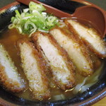 たちそば - カレーうどん　稲庭　トッピングとんかつ