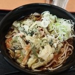 喜多そば - 野沢菜天そば　５１０円