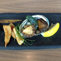 鉄板焼 摩天楼 東京スカイツリー・ソラマチ店 - 鮑！