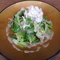 鉄板焼 摩天楼 東京スカイツリー・ソラマチ店 - カニのサラダ