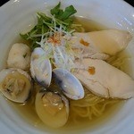 麺屋 葵 - 潮ラーメン￥780（夏期限定）（H27.8.7撮影）