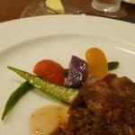 ラ・レゾナンス - サイドに自家栽培のお野菜