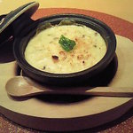 真心庵 - 蟹と筍のグラタン