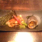 ふわふわ穴子とさざえ