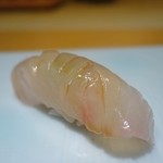 鮨 土方 - シマアジ