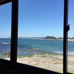 宿中屋 - 朝の窓からの景色