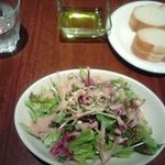 イタリアン レストラン ピンナピンナ - ｻﾗﾀﾞはﾗｽﾞﾍﾞﾘｰのﾄﾞﾚｯｼﾝｸﾞ!これが旨!