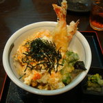 Kuu - 海老天とじ丼御膳1680円