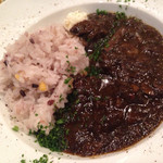 OKACHI20番 - ハヤシライス half ¥680 外税