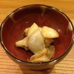 鮨 志の助 - 万寿貝のバター焼き