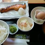 ニューシティー - 朝の和定食　700円　ご飯おかわり自由