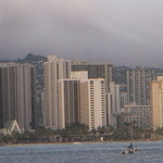 Star of Honolulu - 船内からの眺め（ワイキキ）