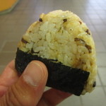 昆布おにぎり　110円 (2015.10)