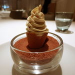 レストランエール - フォアグラのソフトクリーム