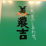 Mino kichi - お店の看板