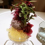 レストランエール - 野菜のパフェ